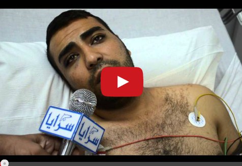 بالفيديو والصور ..  الشاب المرافي يروي لـ"سرايا" تفاصيل حادثة الاعتداء عليه من عراقيين