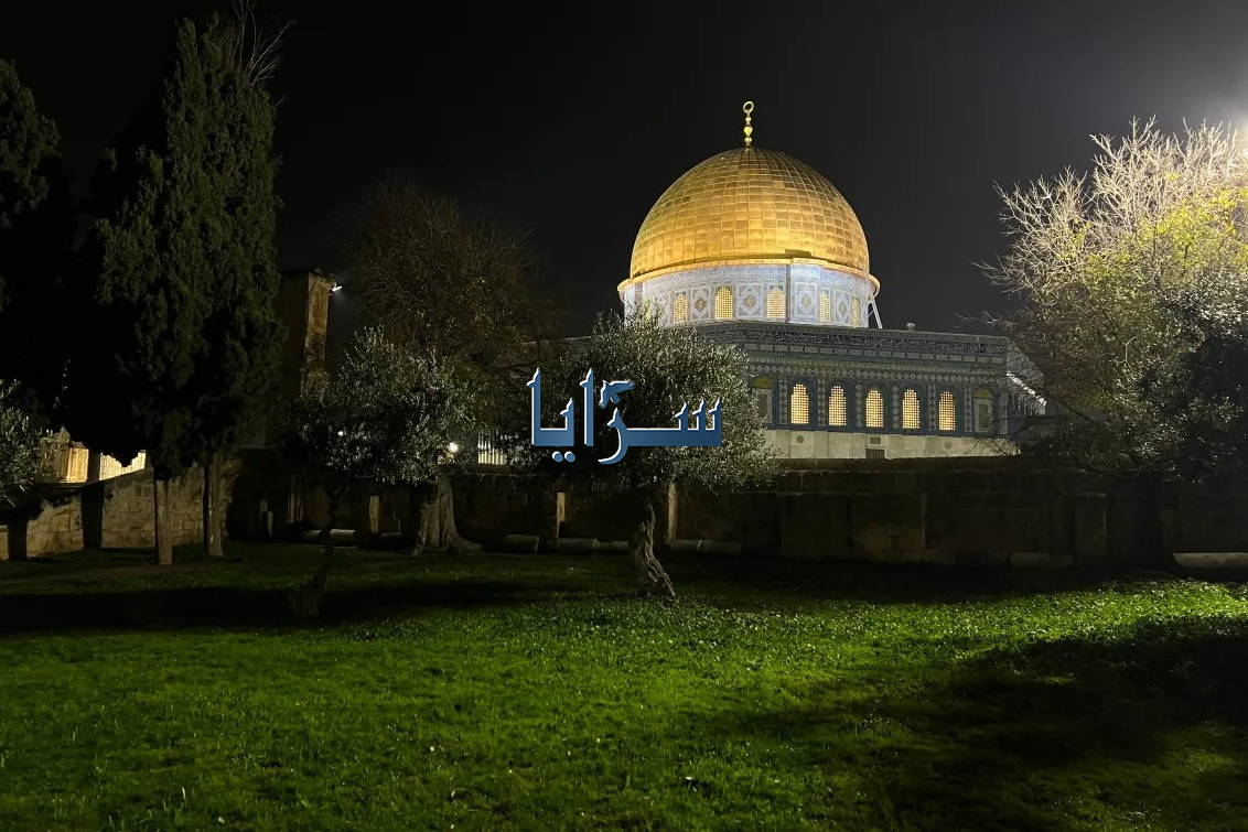بالصور ..  مدينة القدس وأبرز معالمها ليلاً 