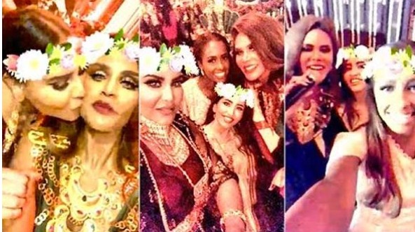 بالفيديو  ..  حفل "حناء أسطوري" لشقيقة أحلام يثير مواقع التواصل 