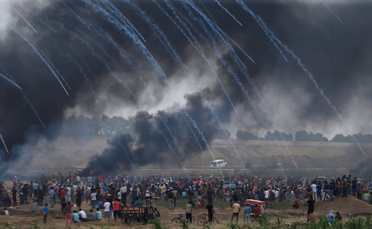 غزاويون يشاركون بـ جمعة "انتفاضة القدس"