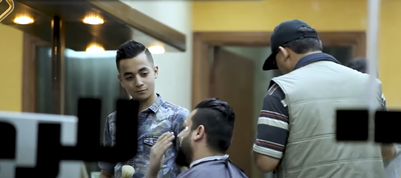 الكاميرا الخفيه: حلاقة دقن 