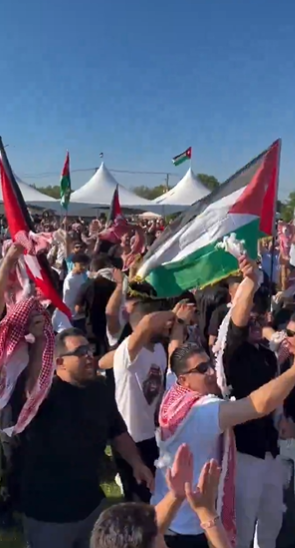 بالفيديو ..  آلاف الأردنيين يحيون عيد الاستقلال الأردني في ضواحي شيكاغو الأمريكية