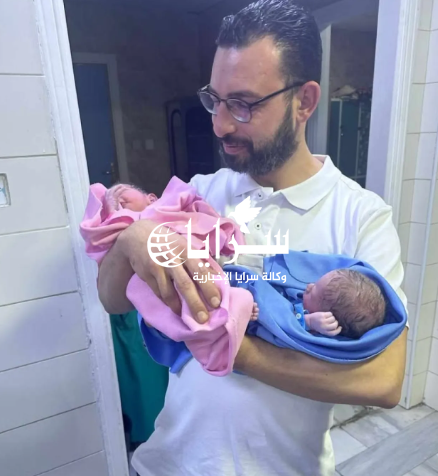 مواطن يُرزق بتوأم ويسميهما "الحسين ورجوة"
