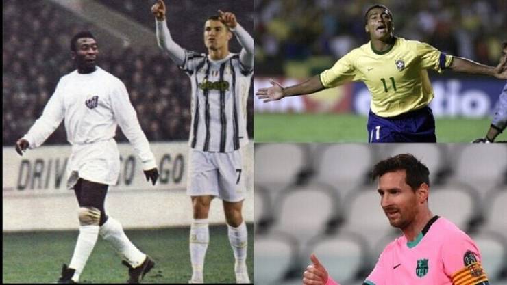 قائمة أفضل 5 هدافين في تاريخ كرة القدم ..  لاعب واحد يهدد عرش رونالدو