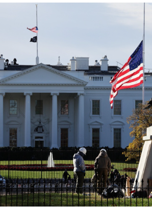  أميركا ..  إطلاق النار على اثنين من "الحرس الوطني" قرب البيت الأبيض