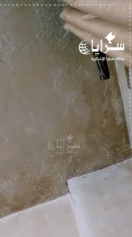 فيديو صادم لتسرب مياه الأمطار لبيوت المكرمة الملكية في منطقة ساكب بمحافظة جرش