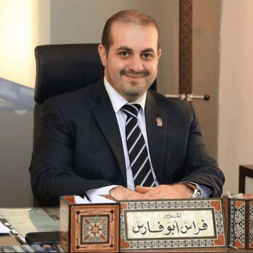 الدكتور فراس ابو فارس ..  مبارك 