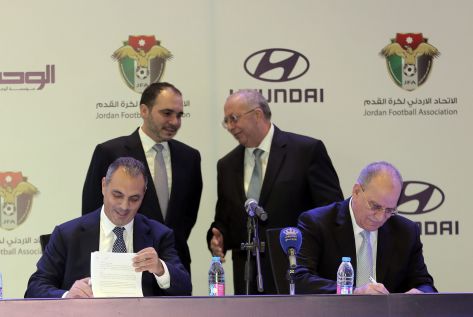 الأمير علي يرعى حفل توقيع اتفاقية الاتحاد وهيونداي