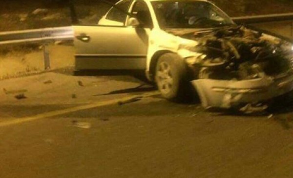 بالصور  ..  قتلى وإصابات في حادث سير مروع على طريق رام الله- نابلس