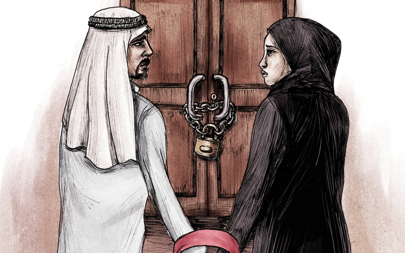 الامارات : حكم قضائي بزواج مطلقة من خاطبها رغم رفض والدها