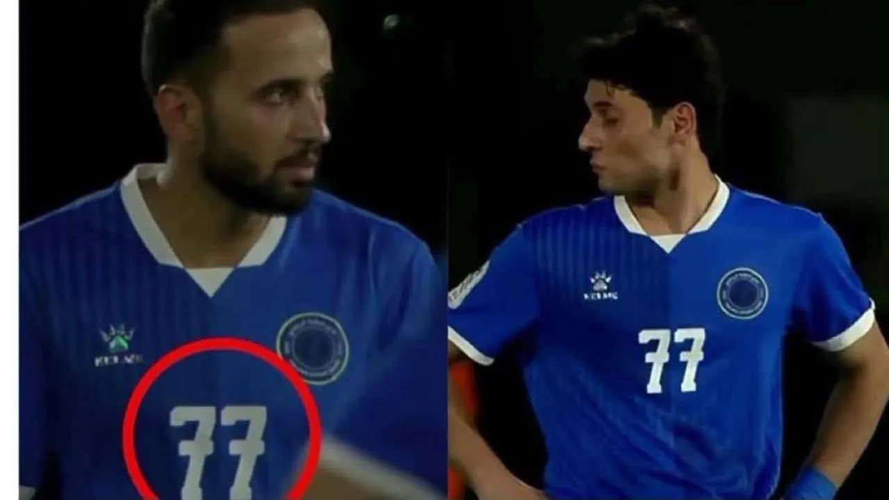 لاعب أردني يرتدي نفس رقم زميله ..  تخسير نادي الطلبة العراقي لسبب غريب