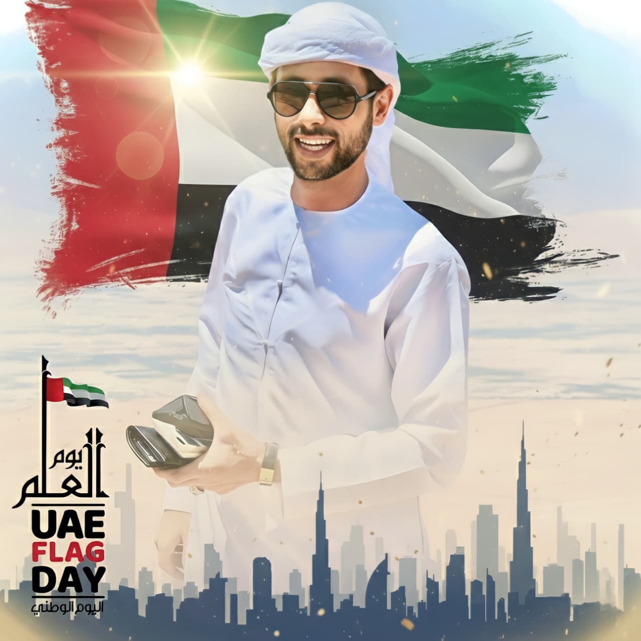العشي يكتب: يوم العلم الإماراتي… رايةُ ولاءٍ تعانق السماء