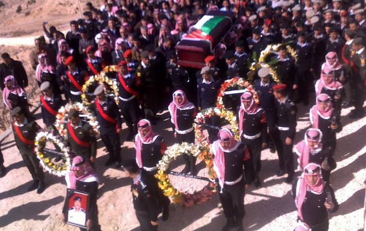 تشييع جثمان الشهيد سعيد الذيب ظهر اليوم في اربد 