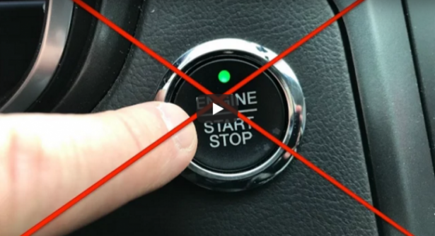 بالفيديو: هذا ما سيحدث عند الضغط على مفتاح تشغيل المحرك أثناء القيادة