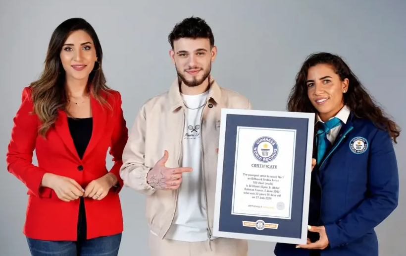الشامي يحصد غينيس مجددًا بعد تصدره قوائم بيلبورد عربية