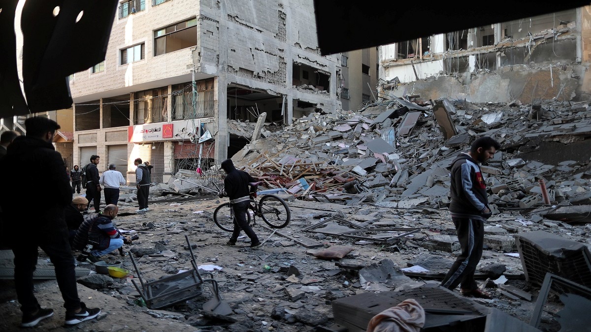 نزوح نحو 42 ألف فلسطيني منذ بداية العدوان على غزة