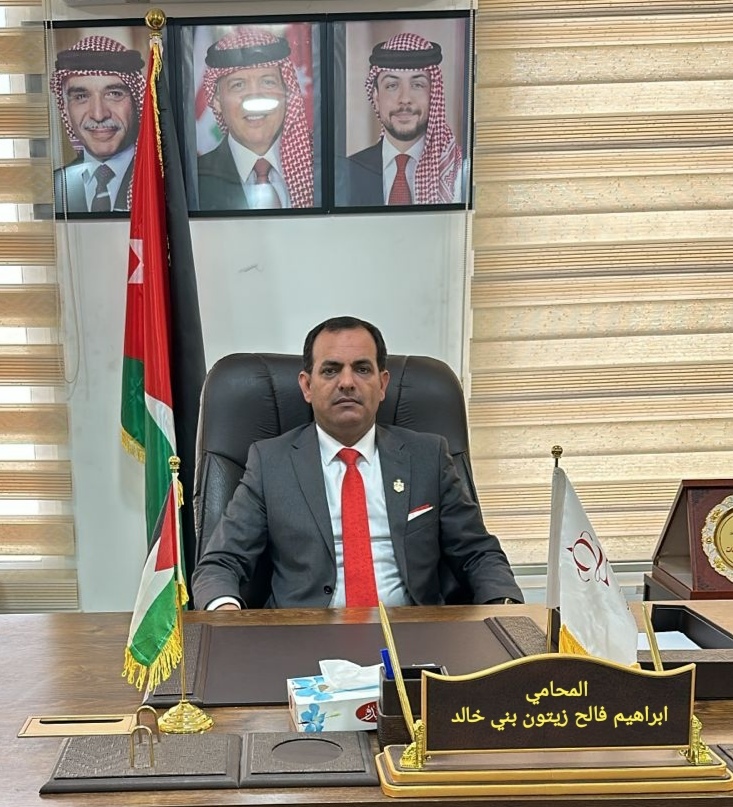 بمشاعر الفخر والولاء ..  المحامي إبراهيم بني خالد يهنئ جلالة الملك والشعب الأردني بعيد الاستقلال الـ79