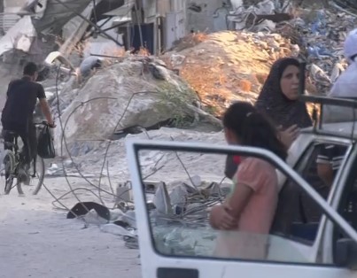 انتشال 3 شهداء ومصابين جراء قصف "إسرائيلي" على مدينة غزة
