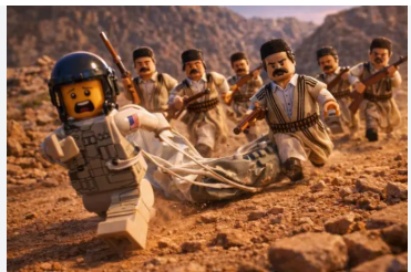 ما علاقة فيديوهات ليغو بالدعاية الحربية لصالح إيران؟