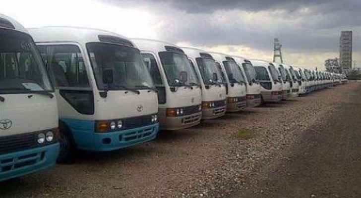 تخصيص ١١٤ حافلة عمومي لخدمة المواطنين في عجلون