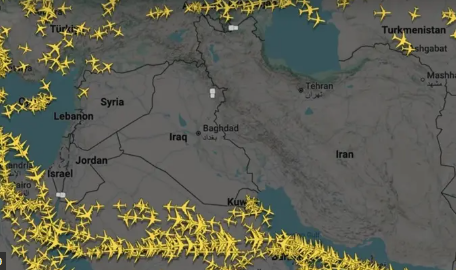  الطائرات تتجنب أجواء الشرق الأوسط بعد التصعيد الإيراني