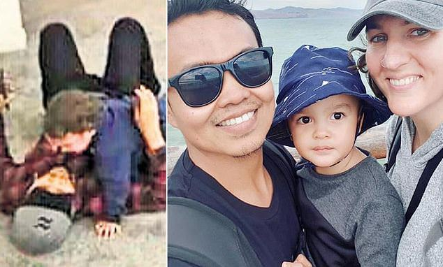 بالصور  ..  هكذا حمى هذا الأب ابنهُ الرضيع من رصاصات السّفاح الأسترالي داخل المسجد في نيوزيلندا 