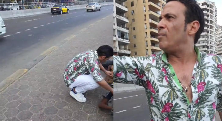 الفنان سعد الصغير يتبنى طفلين مشردين