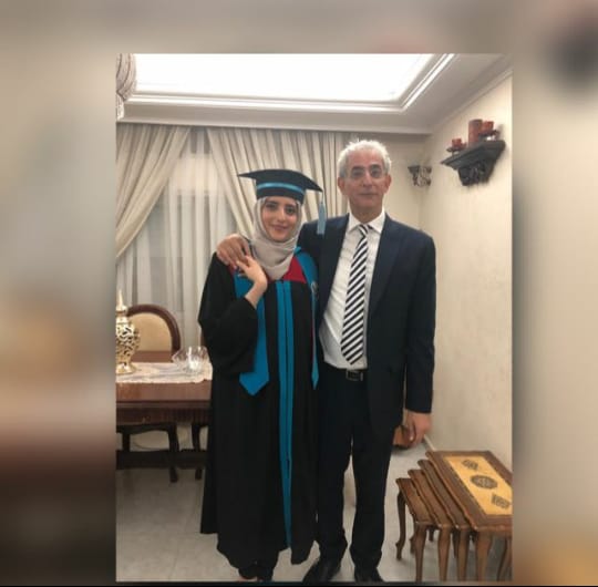 عبير أبو حجلة مبروك التخرّج