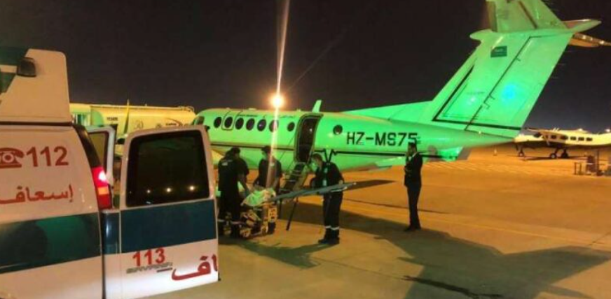 اجلاء مواطنين سعوديين تعرضا لحادث مروري في الكويت