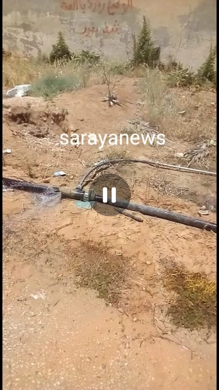 الكرك: أهالي بلدة الغوير "عطشى" بسبب خطوط المياه المكسورة ..  فيديو 