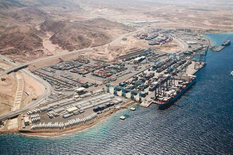 "تل أبيب" تترقب خط النقل البحري بين الأردن ومصر
