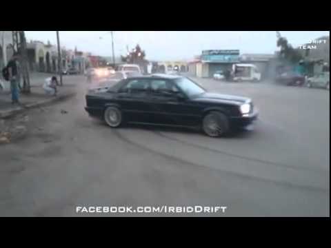 تفحيط سيارات في اربد رغم التحذيرات