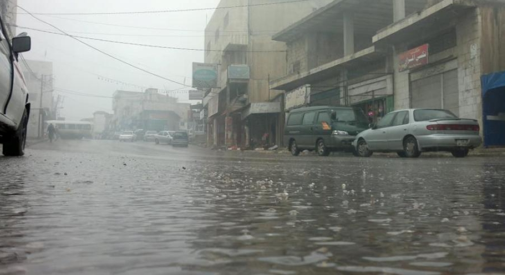 إربد الأعلى بمعدل الهطول المطري خلال 24 ساعة