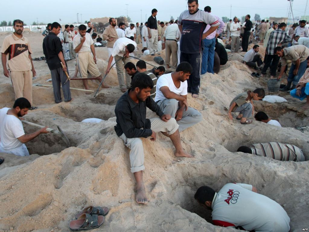 العثور على مقابر جماعية غرب العراق