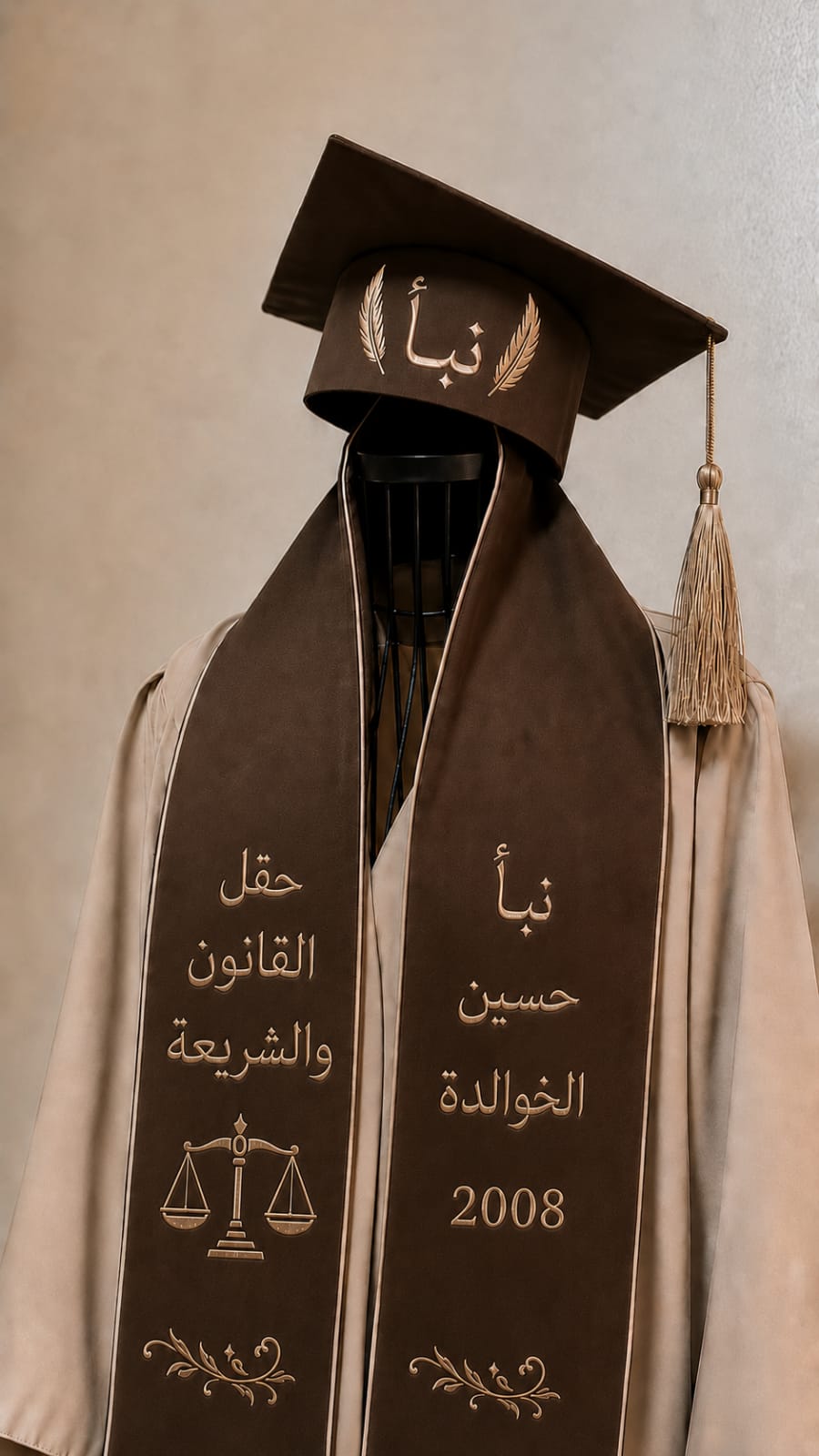 الاستاذ احمد الخوالدة يبارك لشقيقته نبأ حسين الخوالدة بمناسبة نجاحها في الثانوية العامة