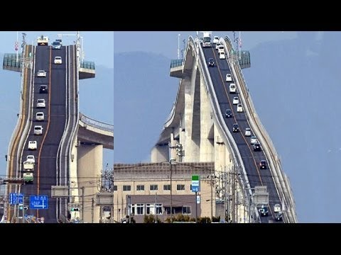 بالفيديو .. ما لا تعرفونه عن أخطر جسر في العالم ـ جسر "أوهاشي" في اليابان