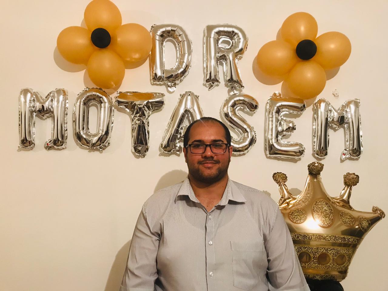 الدكتور معتصم عليمات  .. مبارك 