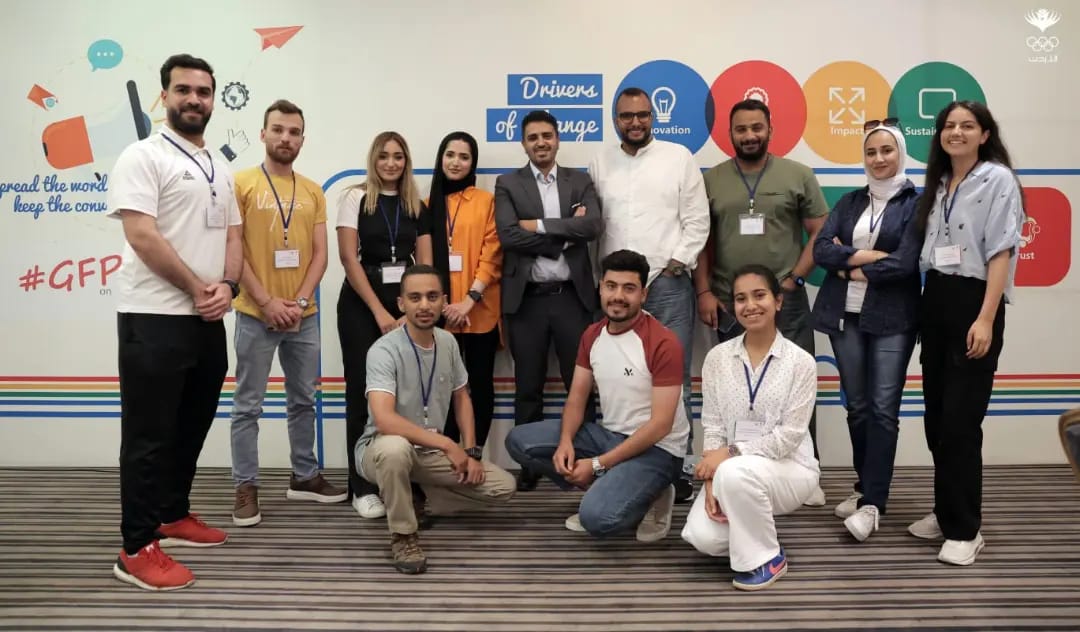 مشاركات مميزة لطلبة "إعلام الشرق الأوسط" في مدينة الحسين للشباب 