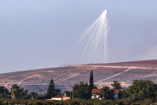 قصف للاحتلال بالقنابل الفوسفورية على جنوب لبنان
