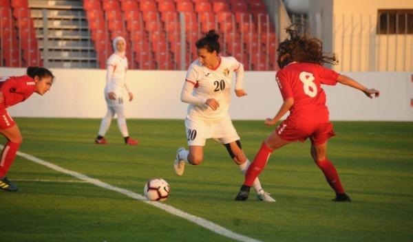 بالصور  ..  سيدات لبنان تخسرن أمام الأردن ببطولة غرب آسيا