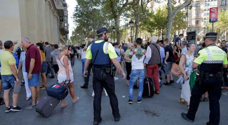 ارتفاع حصيلة قتلى هجوم برشلونة الى 14 قتيل و 100 جريح 
