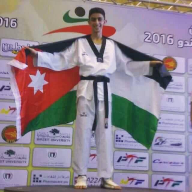 البطل الاردني حمزة أيمن  ..  ما قصرت