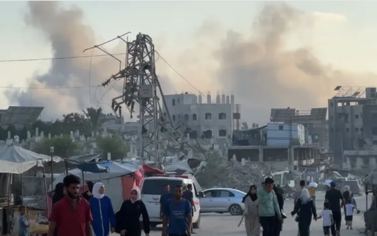 غارات إسرائيلية على مناطق انتشار قوات الاحتلال بأنحاء متفرقة من غزة