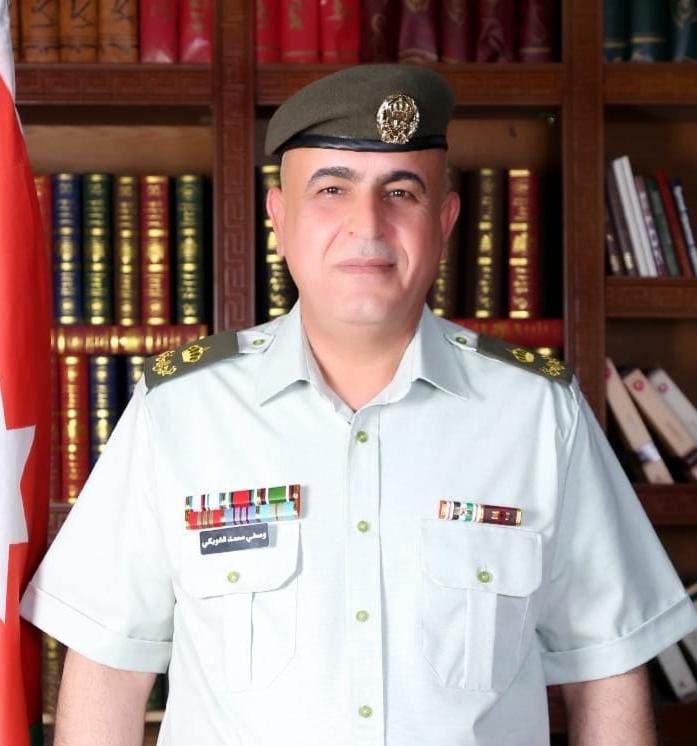 وصفي محمد الشوبكي الطورة مبارك الترفيع لرتبة رائد 