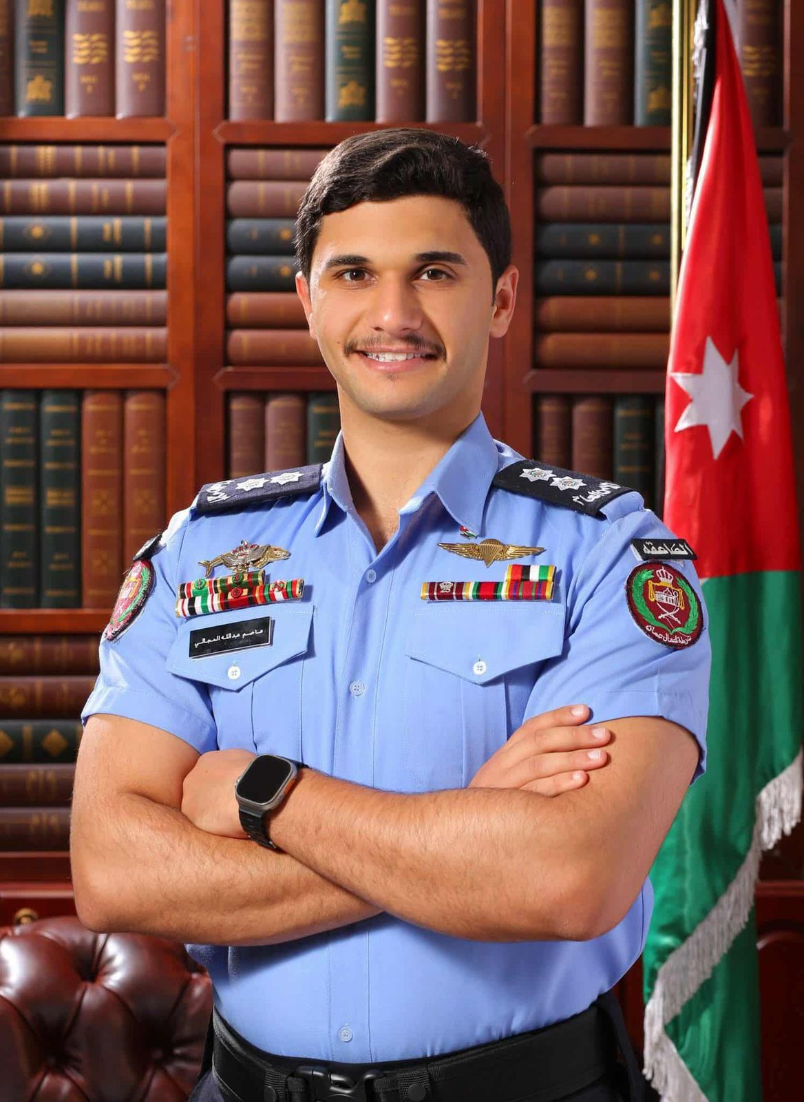 ملازم اول عاصم عبدالله وادي المجالي ..  مبارك الترفيع 