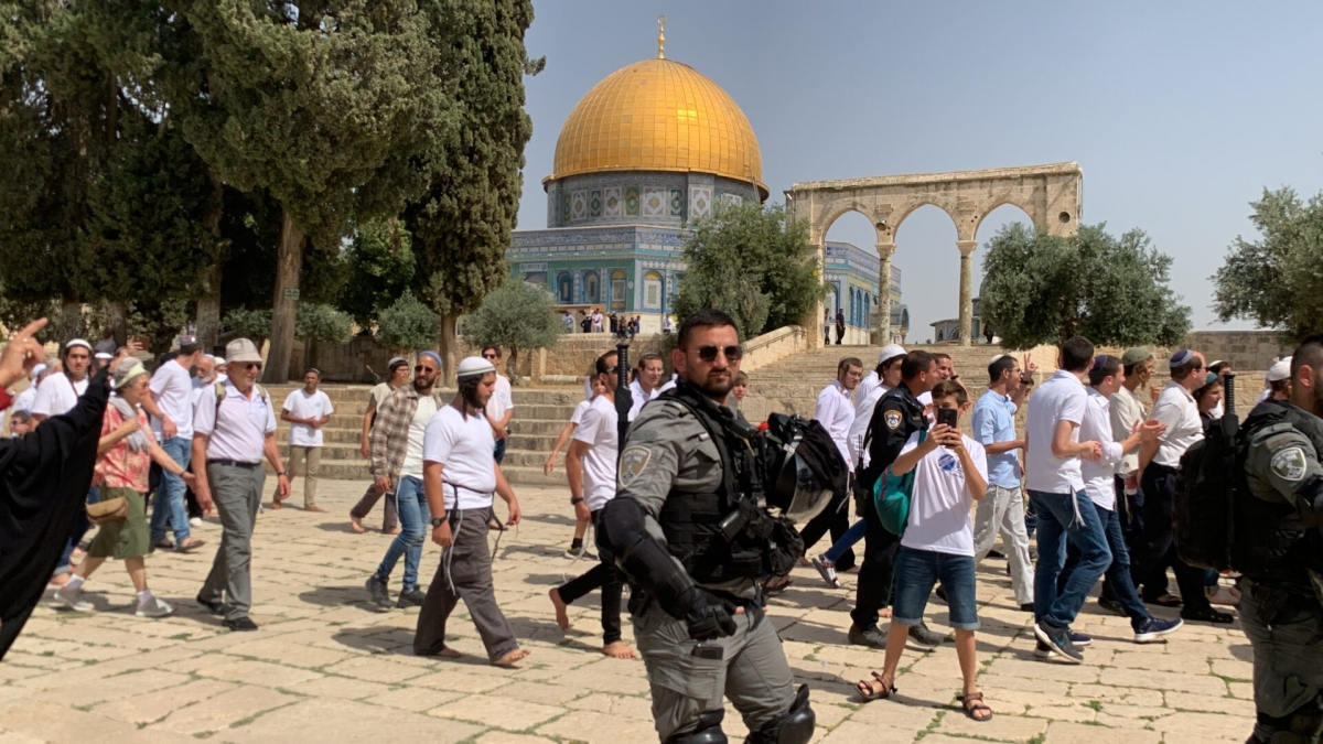 الاحتلال يجدد الثكنات العسكرية على السور الغربي للمسجد الأقصى
