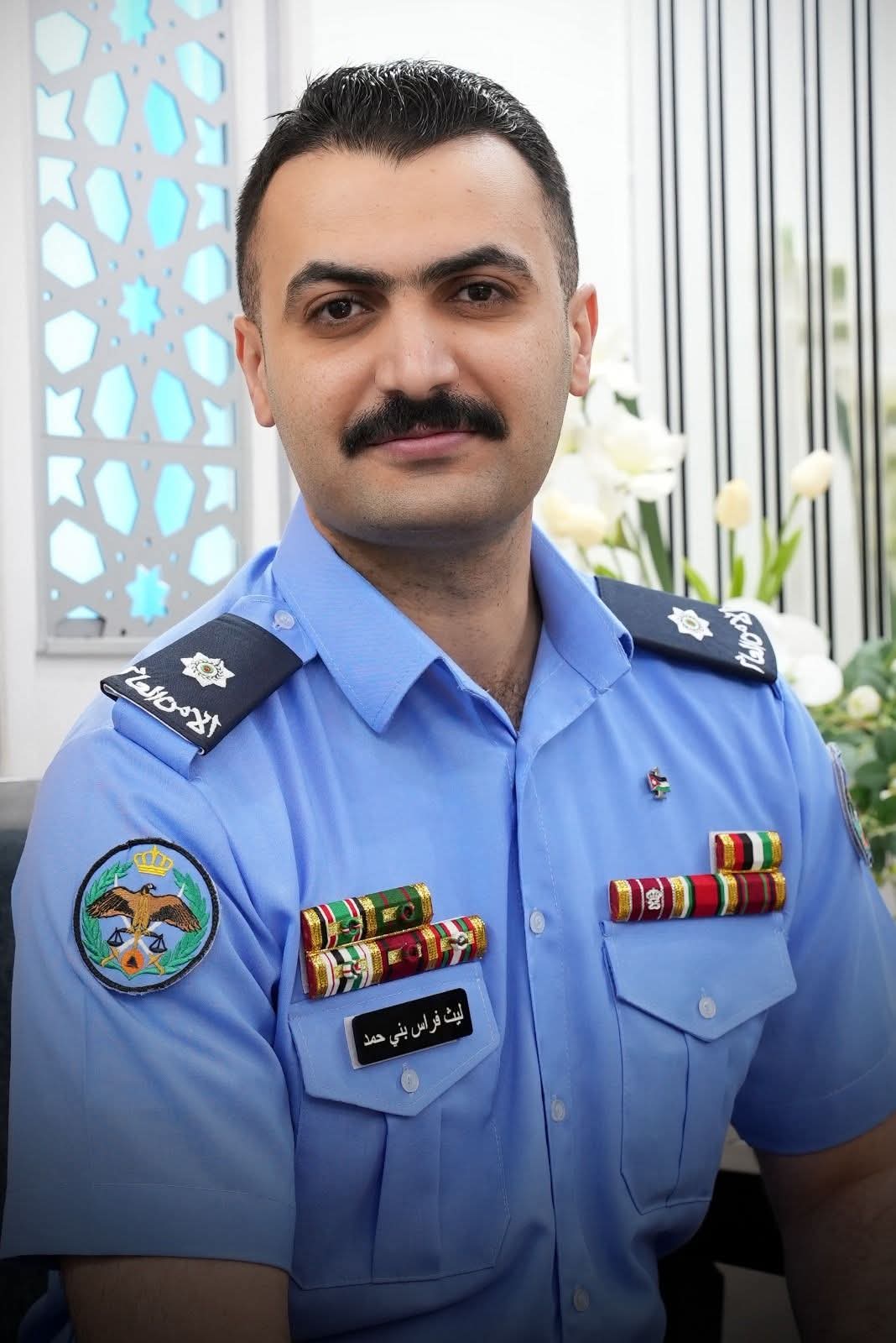 الملازم ليث بني حمد الف مبروك الترفيع