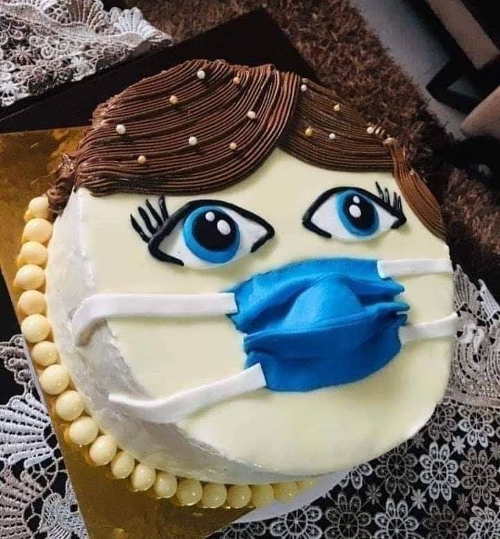 بالصور .. قوالب "كيك" في زمن كورونا 