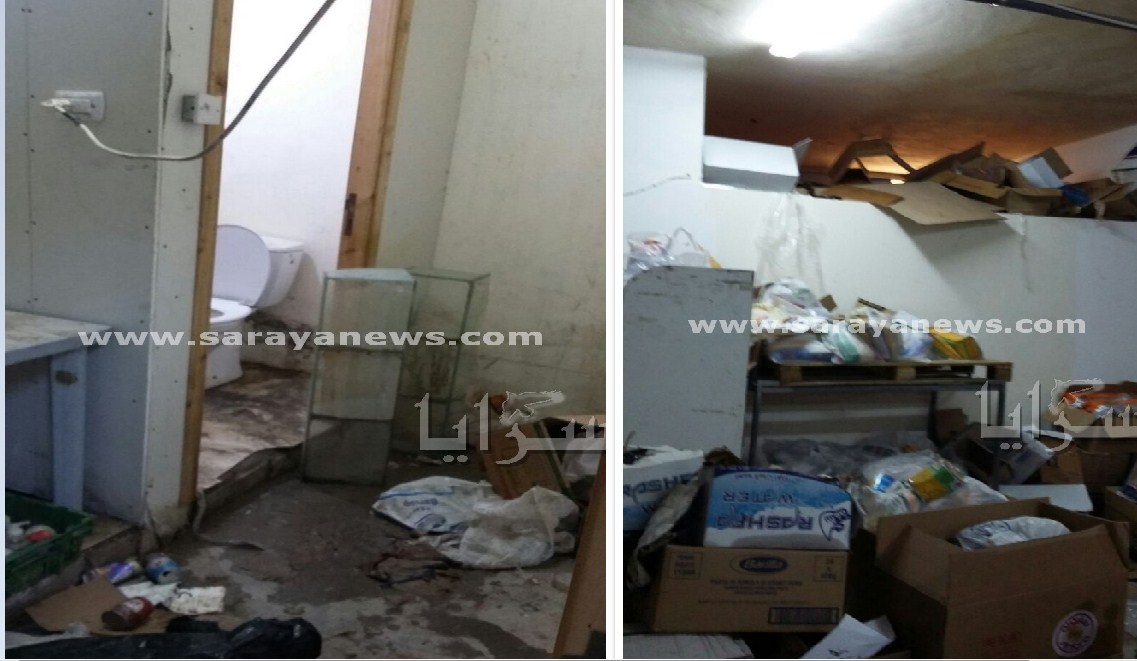 تحويل مالكي مول في شفا بدران للقضاء بعد ضبط مخالفات صارخة و مواد منتهية الصلاحية  ..  صور