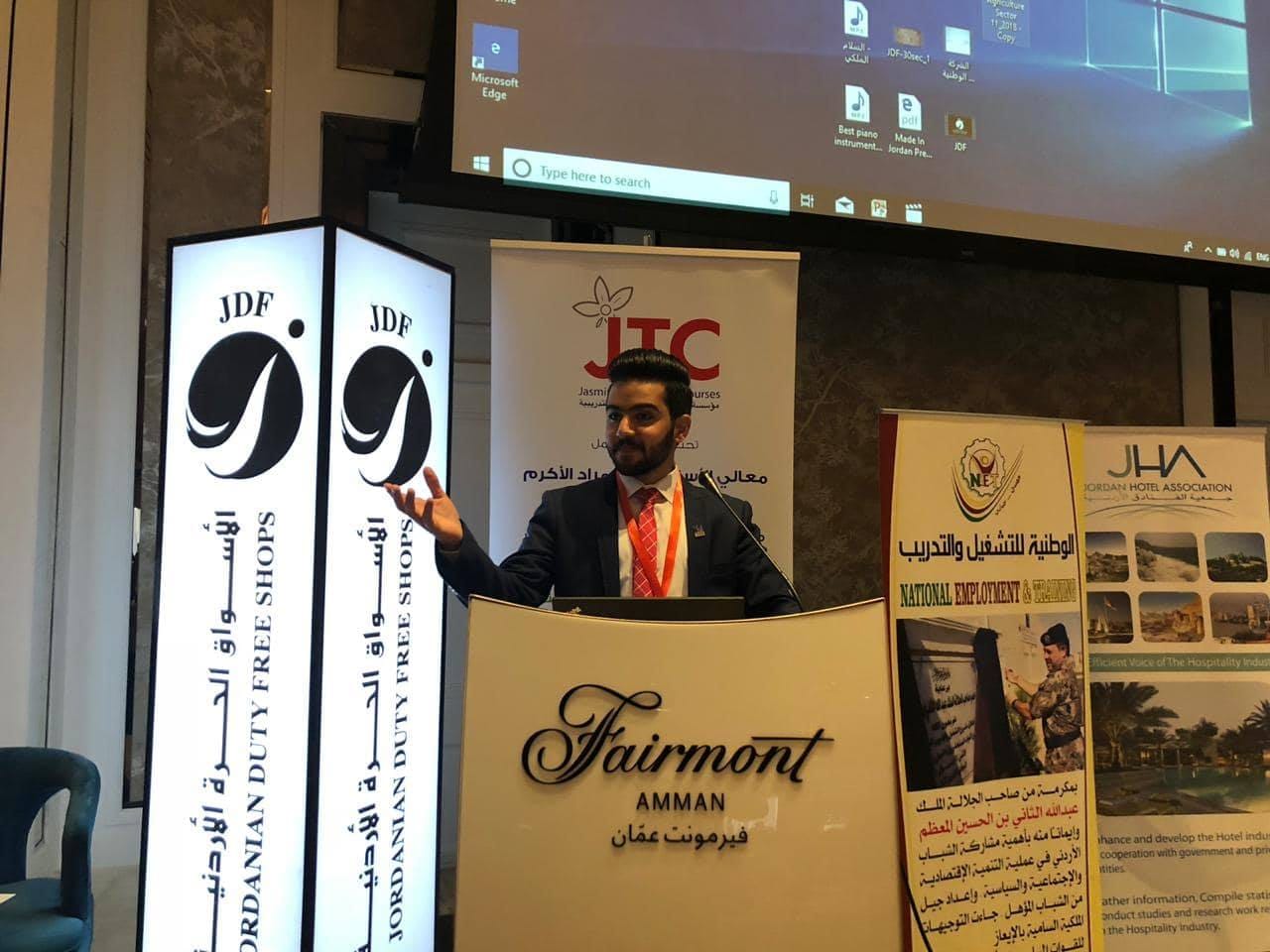 هندسة "عمان العربية" يشاركون في مؤتمر تحديات واقع العمل وتطلعات المستقبل